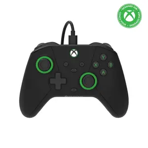 Drakong The Challenger Wired Controller for Xbox Series X|S, Xbox One & PC with Hall Effect Joysticks & Impulse Triggers - Officially Licensed Xbox - Black