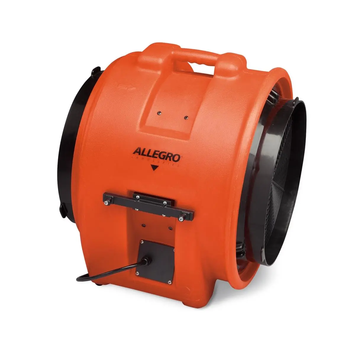 212 MAIN Allegro Industries 9558 16 in. Axial Explosion-Proof EX Plastic Blower, Chemical Resistant Plastic Construction, Ideal for Confined Spaces
