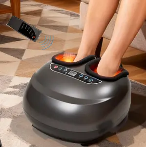 Smart 3-in-1 Foot Massager with Remote Control - Combines Kneading, Compression & Effective Heat for Significant Pain Reduction, Ideal Gift for Family & Seniors give me  foot  massager  original, Adults, Pain Relief