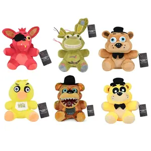 Fnaf All-Star Plush Set Classic Game Collectible Soft Toy, Horror Game Enthusiasts Gift Choice