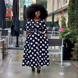 Women's Plus Maxi Dress Casual 2025 3/4 Sleeve Crewneck Wrap Floor Length Sundress Plus Size Maxi Dresses with Belt