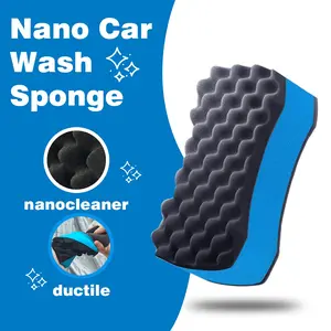 Jstree Car Wash Sponge Large Thick Fast Drying, Non-Scratch Paint Surface, Essential Auto Cleaning Tool, High Absorbency Automotive Cleaner