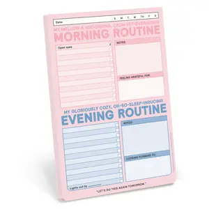 AM/PM Routine Pad - Morning Routine and Evening Routine Tracker Pad