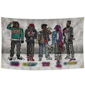2016 Freshman Cypher rapper Flag 3x5 Ft Hiphop Tapestry Decor Decoration Living Room