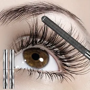 Spiral Brush Waterproof Mascara – Last up to 24 hours, easy to apply, plant-based Squalan ingredients extend and thicken lashes, suitable for all skin types, perfect for beginners and party styling, ideal gift with plant-based Squalan.