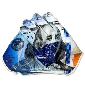 Battle Sports Adult "Blue Strips" Doom Speed Receiver Football Glove