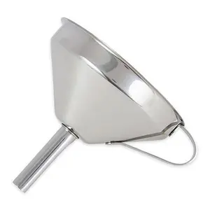 RSVP Deluxe Funnel with Removable Filter 4"