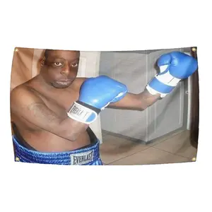 Boxing Green Lester Beetlejuice Flag Fun Flag 3*5FT Wall Flag with Brass Grommet Suitable for Party Yard Bedroom Bar College Dormitory Room Decoration