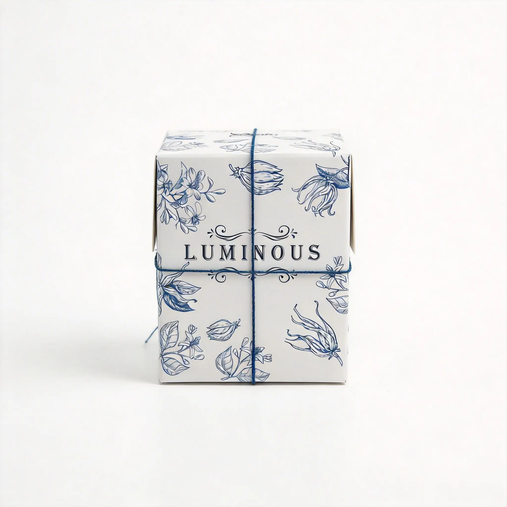 Luminous Scented Candle | Top Notes: Mint, Jasmine, Orange Blossom · Middle Notes: Ylang-Ylang, Rose, Clove · Base Notes: Woody, Musk, Herbal