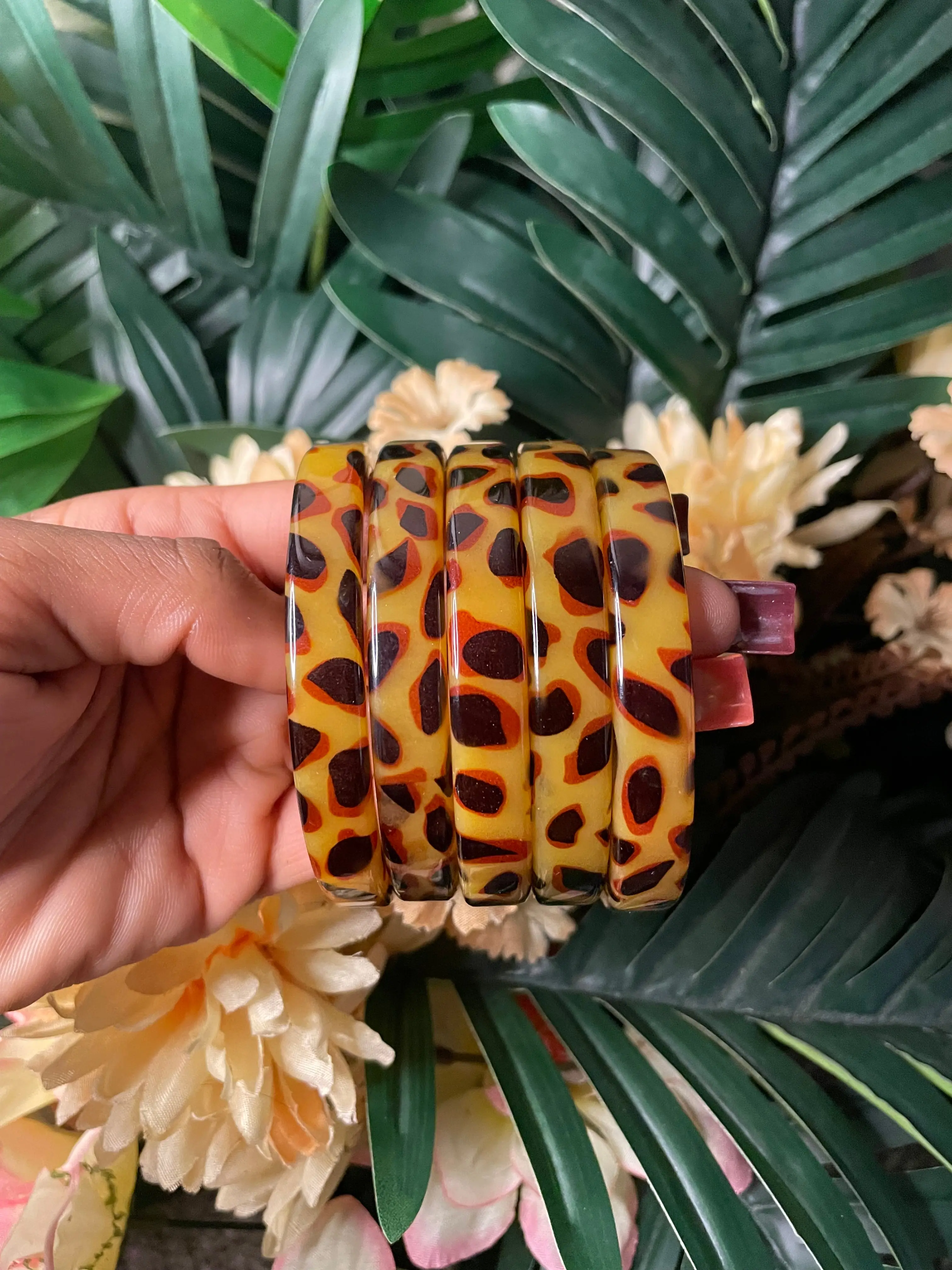 Leopard bangle (1 Bangle)