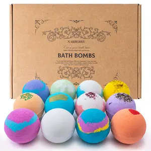Bath Bombs for Women Gift Set, 12 Pack Handmade Bath Bombs Salt Balls, Perfect for Bubble Spa Relaxing,