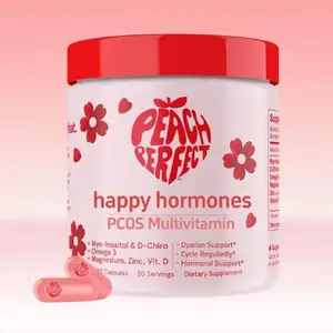 Peach Perfect Inositol Multivitamin - Peach Perfect Myo-Inositol, D-Chiro Inositol, Omega 3 Fitness Healthcare