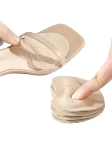 Genuine Leather Insoles for High Heels & Sandals, Breathable Non-Slip Cowhide Comfort, Perfect Christmas Gift for Seasonal Celebrations, Shoe Insoles