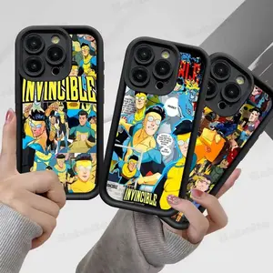 Animated TV I-Invincible Phone Case For IPhone 17 16 15 14 13 12 11 Air Plus Pro Max Soft Back Cover Christmas gift