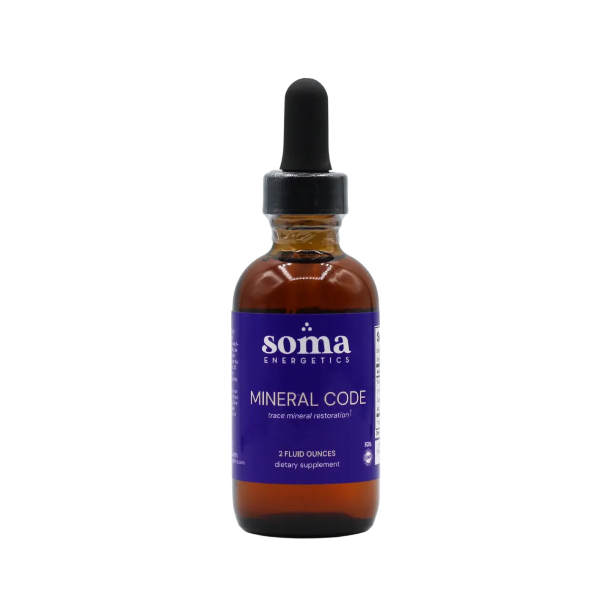 Soma Energetics Mineral Code Trace Mineral Restoration Fulvic Acid Complex