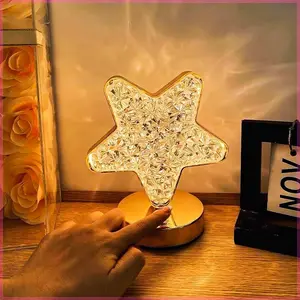 LED Star Signs Night Lights Warm Light Shaped Desk Table Lamp for Kids Baby Child Girl Gift Nursery Room Birthday Christmas Gifts USB Powered Compact Design