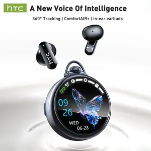 HTC NE71 AI Smart Dialogue Earbuds｜Emotional Companion + Portable Translator, Your All-in-One Partner for Travel, Study & Gaming!
