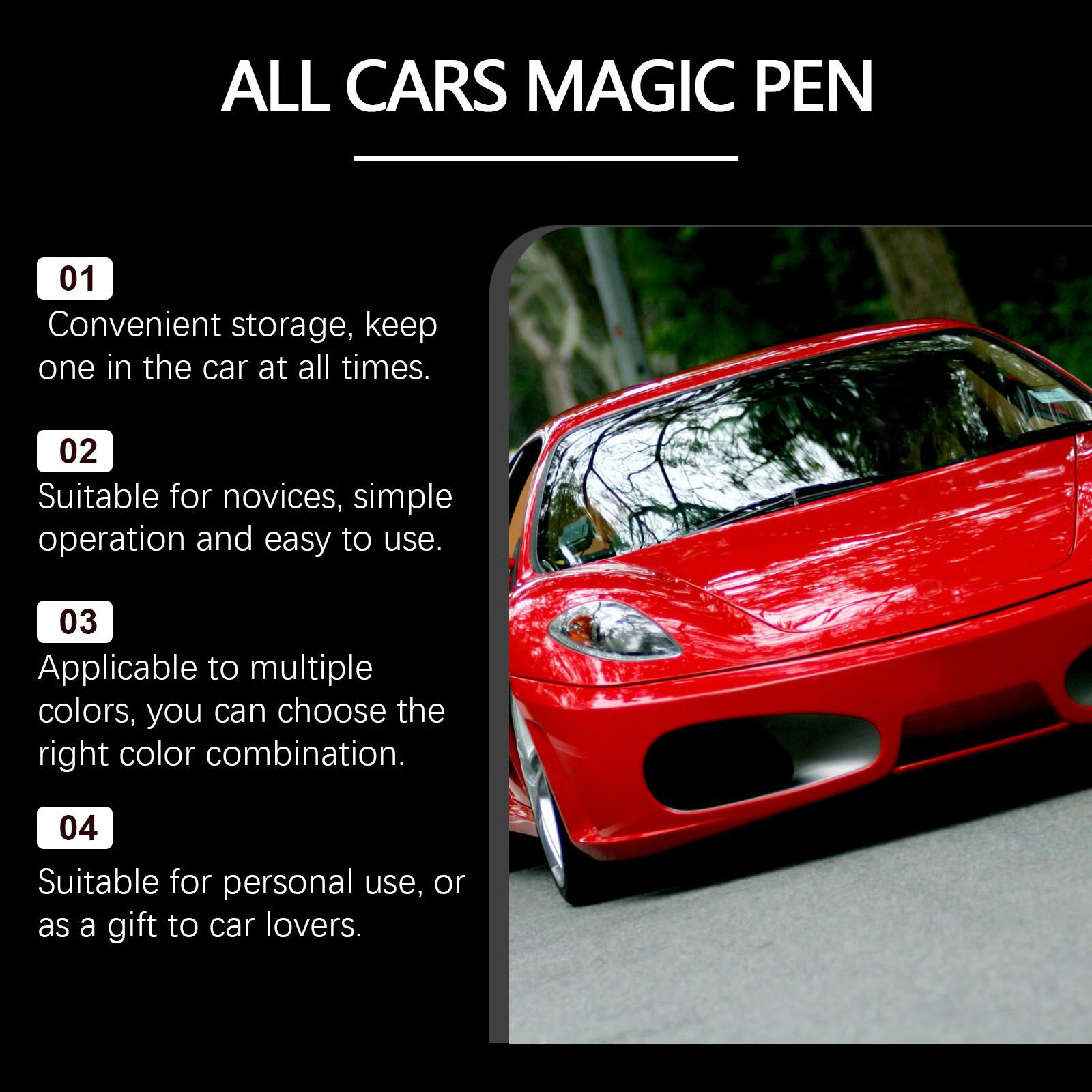 Magic Car Scratch Removal Pen – Fast Paint Scratch Repair Tool for Cars, Restore Gloss Instantly, Perfect for Fall Vehicle Care