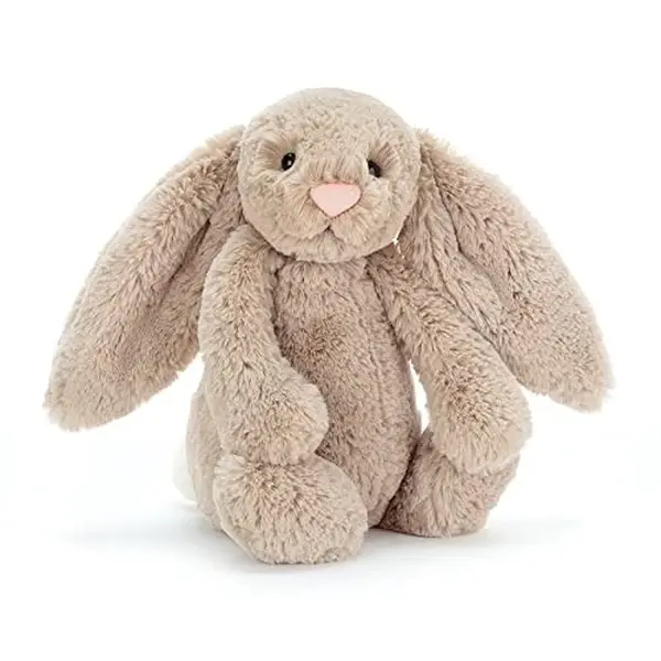 Jellycat Bashful Bunny Beige Animal Plush, Large 16 inches - Rabbit & Bunny Plush - Gift Idea