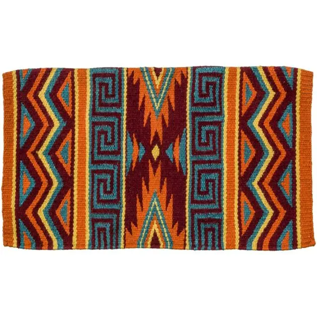 Tough 1 Mayan Wool Oversized Show Saddle Blanket 36"X34"
