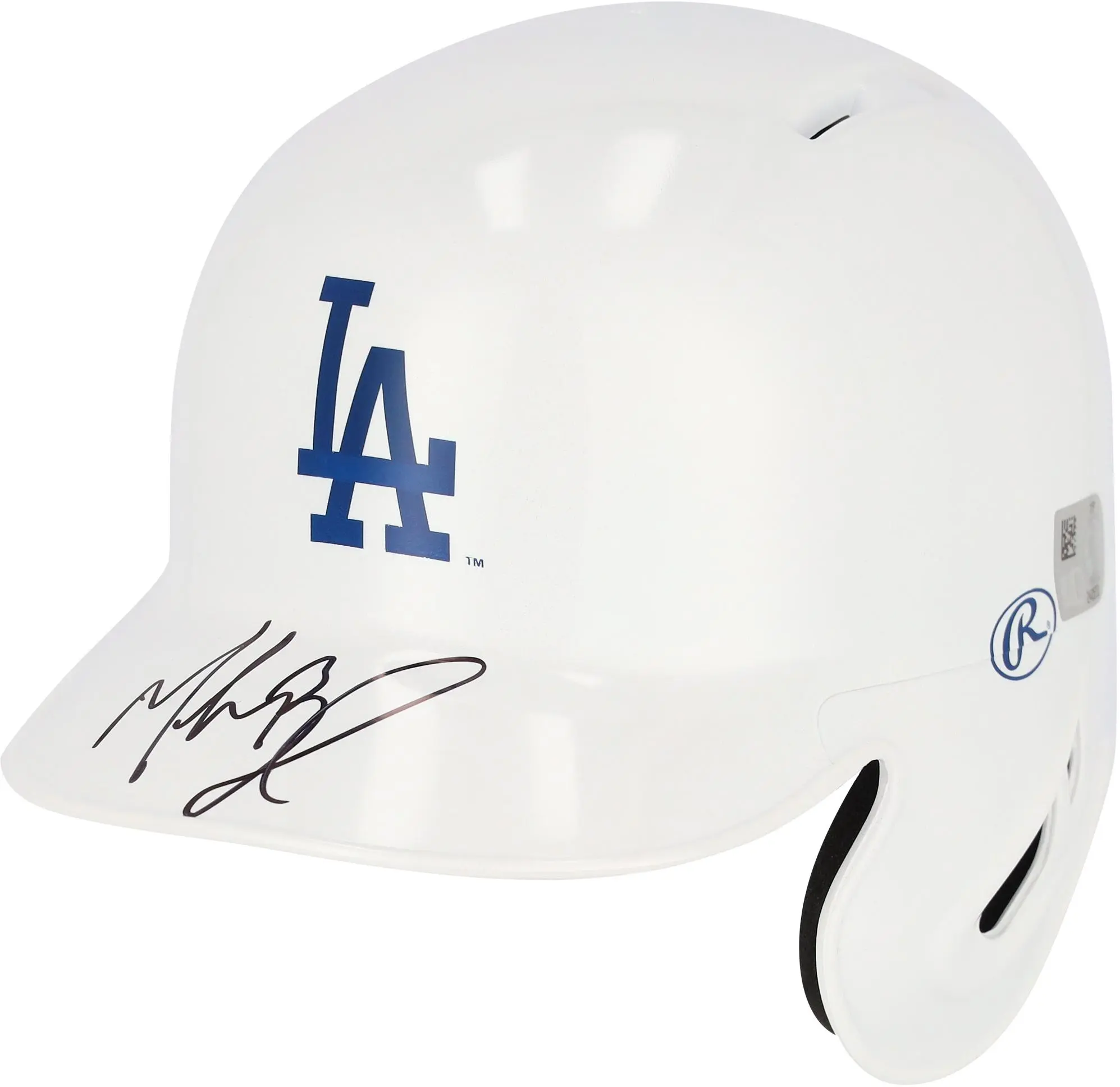Mookie Betts Los Angeles Dodgers Autographed Rawlings Alternate Chrome Mini Batting Helmet - Fanatics Exclusive - Fanatics Authentic Certified