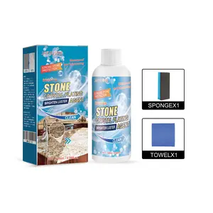 Jaysuing Stone Crystal Coating Agent Set: Kitchen Quartz Stone Tile Countertop Scratch Repair, Cleaning And Stain Brightener