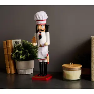 Kringle Express 16" Wooden Collectible Nutcracker