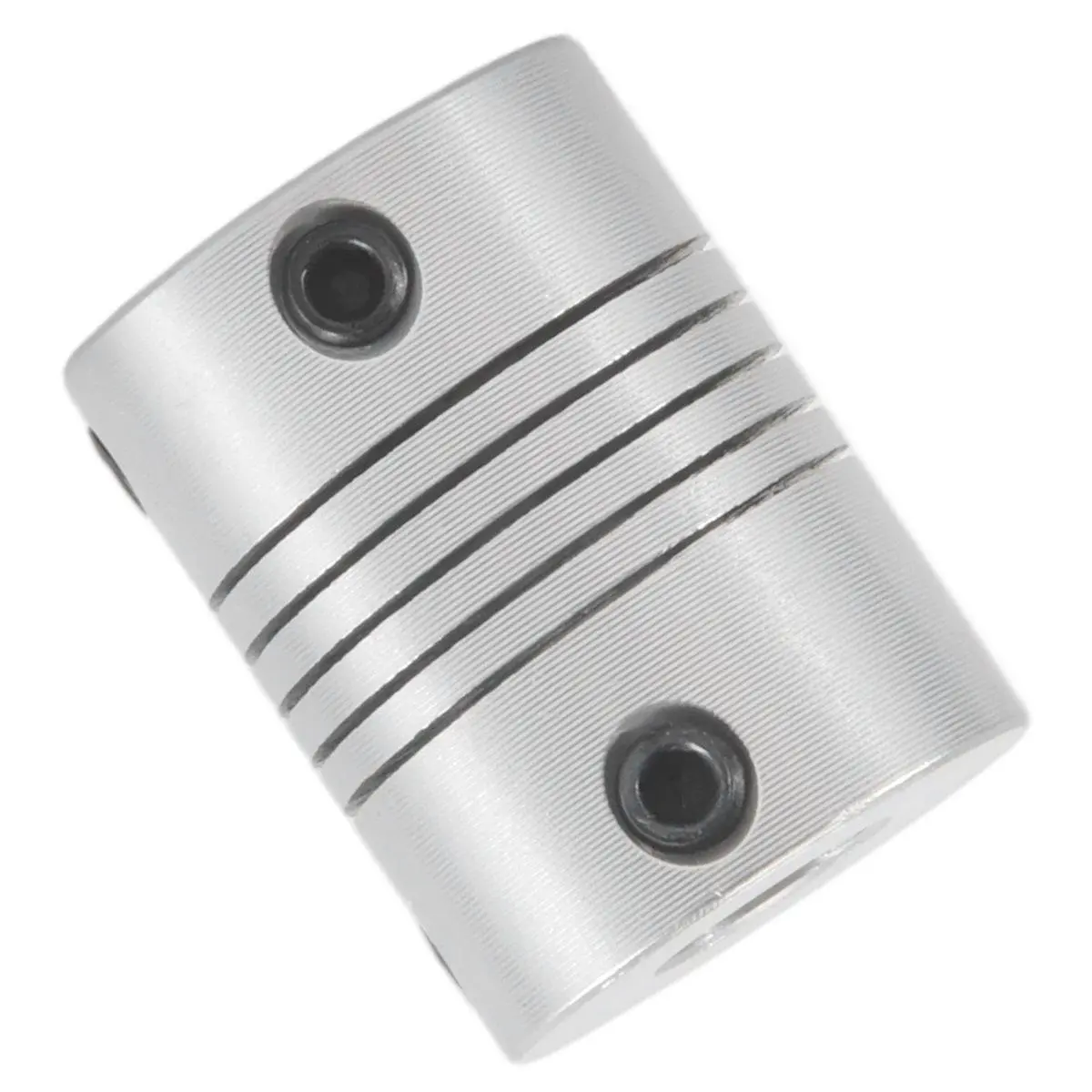 6mm to 8mm Shaft Coupling 25mm Length 18mm Diameter Stepper Motor Coupler Aluminum Alloy Joint Connector for 3D Printer CNC Machine DIY Encoder