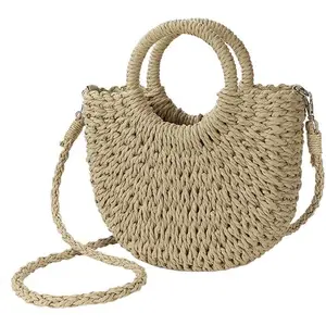 Straw Shoulder Bag For Women Woven Purse Beach Envelope Clutch Straws Wallet | Straw, Woven Purse, Beach, Straws, Straw, Woven Purse