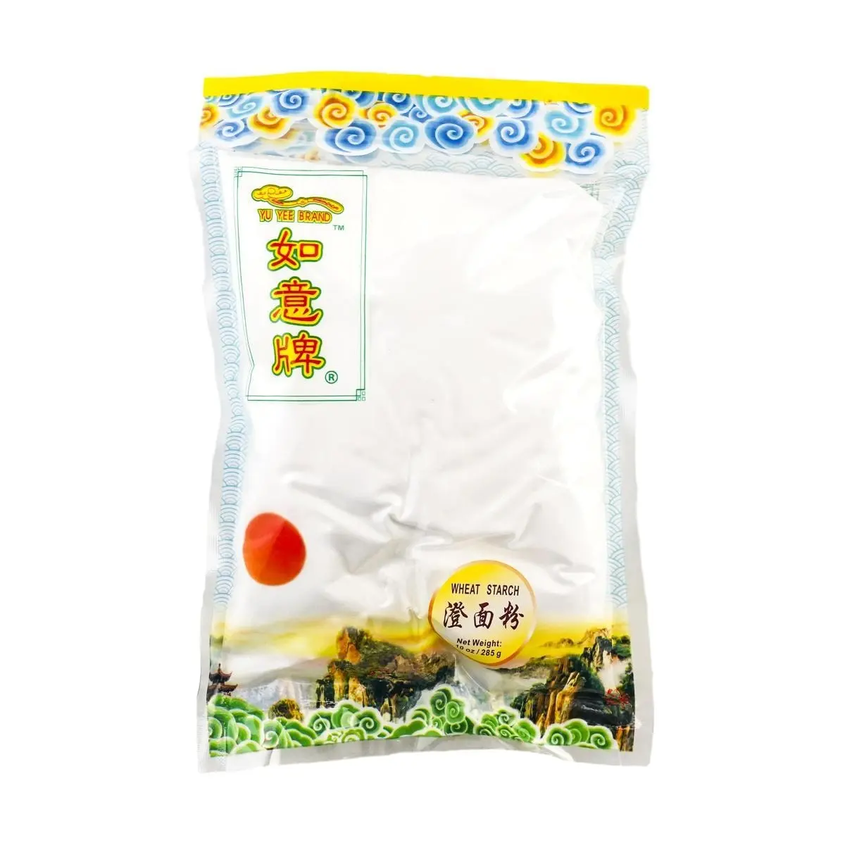 RUYI Wheat Starch Flour 283g - Premium Tapioca Starch for Crystal Dumplings, Liangpi, and Mooncakes - Gluten-Free Baking Ingredient
