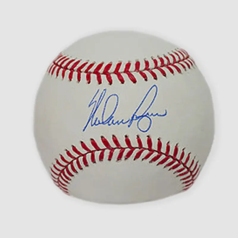 (1) Autographed mlb baseball. Trios, pictured baseball is just an example.