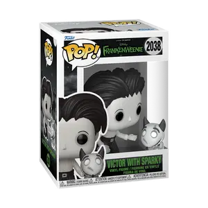 Funko Pop Vinyl Figure Disney Frankenweenie Victor With Sparky 2038