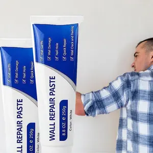 3 PCS Drywall Repair Kit, Wall Mending Agent, Wall Patch Repair Kit with Scraper, Simple Filling of Wall Holes＆Efficient Crack Repair