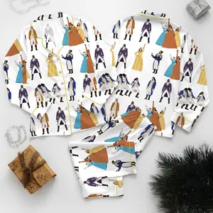 Hamilton Musical Short Satin Pajamas, Broadway Theater Pajamas, Musical Sleepwear, Alexander Hamilton Pajamas Set, Hamilton Fan Gift