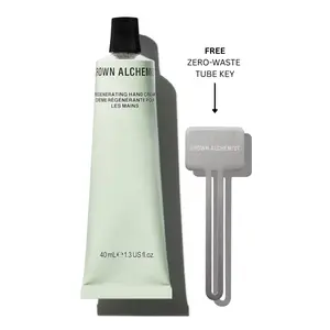 GROWN ALCHEMIST Regenerating Hand Cream 40ml - Lightweight Silky Texture with Polypeptide & Rambutan for Smooth Skin - Uplifting Orange Rosemary Sage Scent - Zero-Waste Tube Key Included