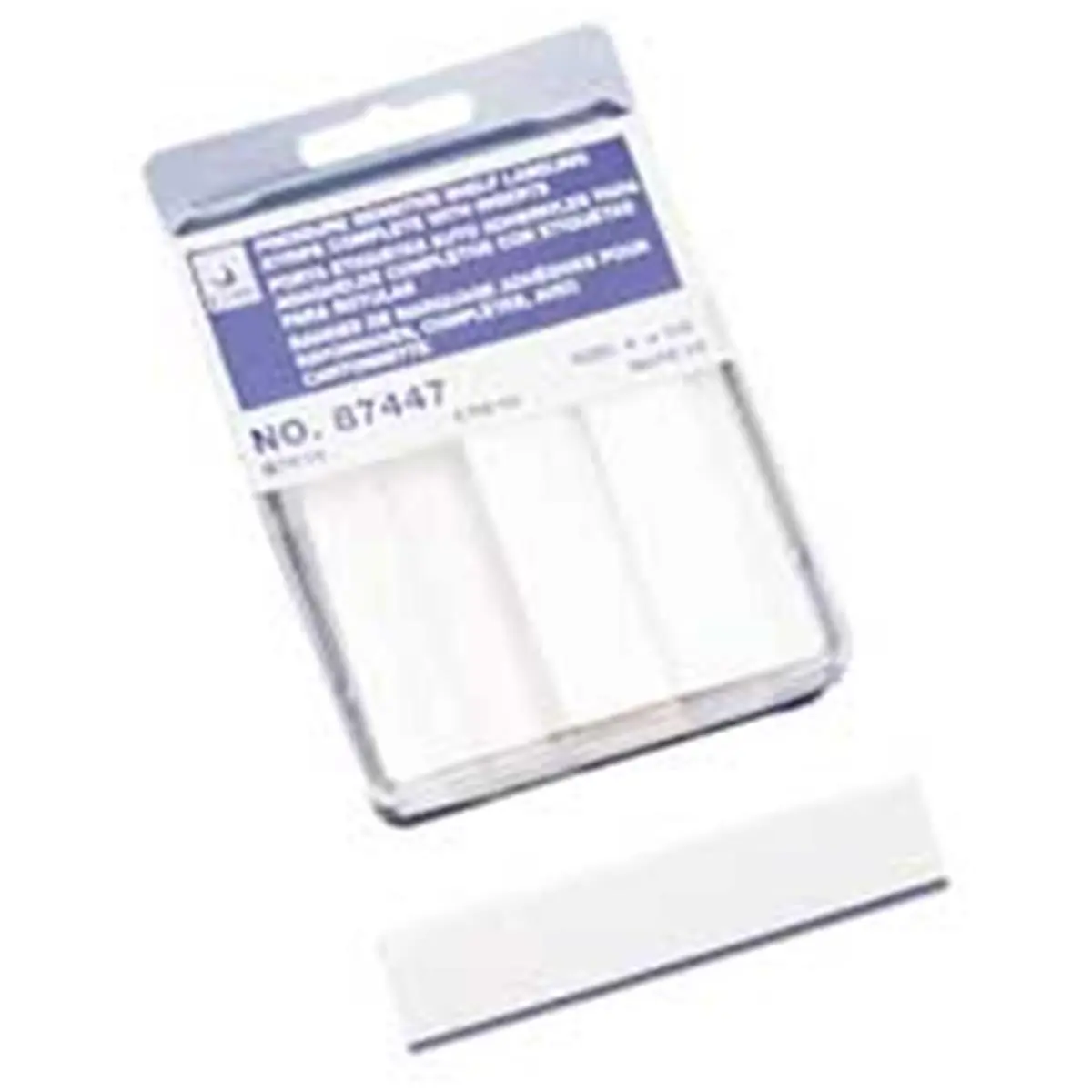 C-Line Products- Inc.  Self-Adhesive Shelf Label Strip w- Insert- 4in.x.88in.- WE, Adhesive Stickers Labels & Stickers, Peel-And-Stick Labels & Stickers