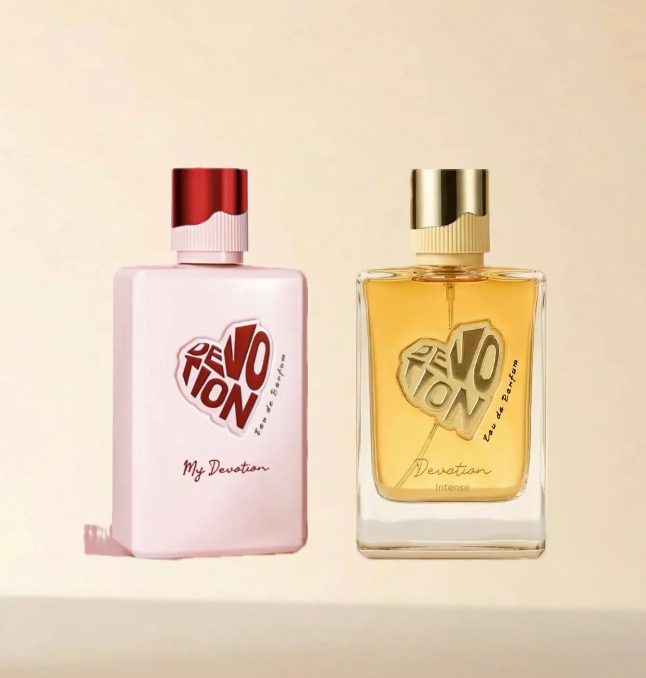 BHARARA Devotion Bundle EDP Perfume Spray - 100ML (3.4 OZ) Full Size Duo Bundle Floral Scented Unisex Gourmand Fragrance, Long Lasting Enchanting Ambery Vanilla Perfume for Long Wear, Long Lasting Perfumes, Duo Unisex Fragrance