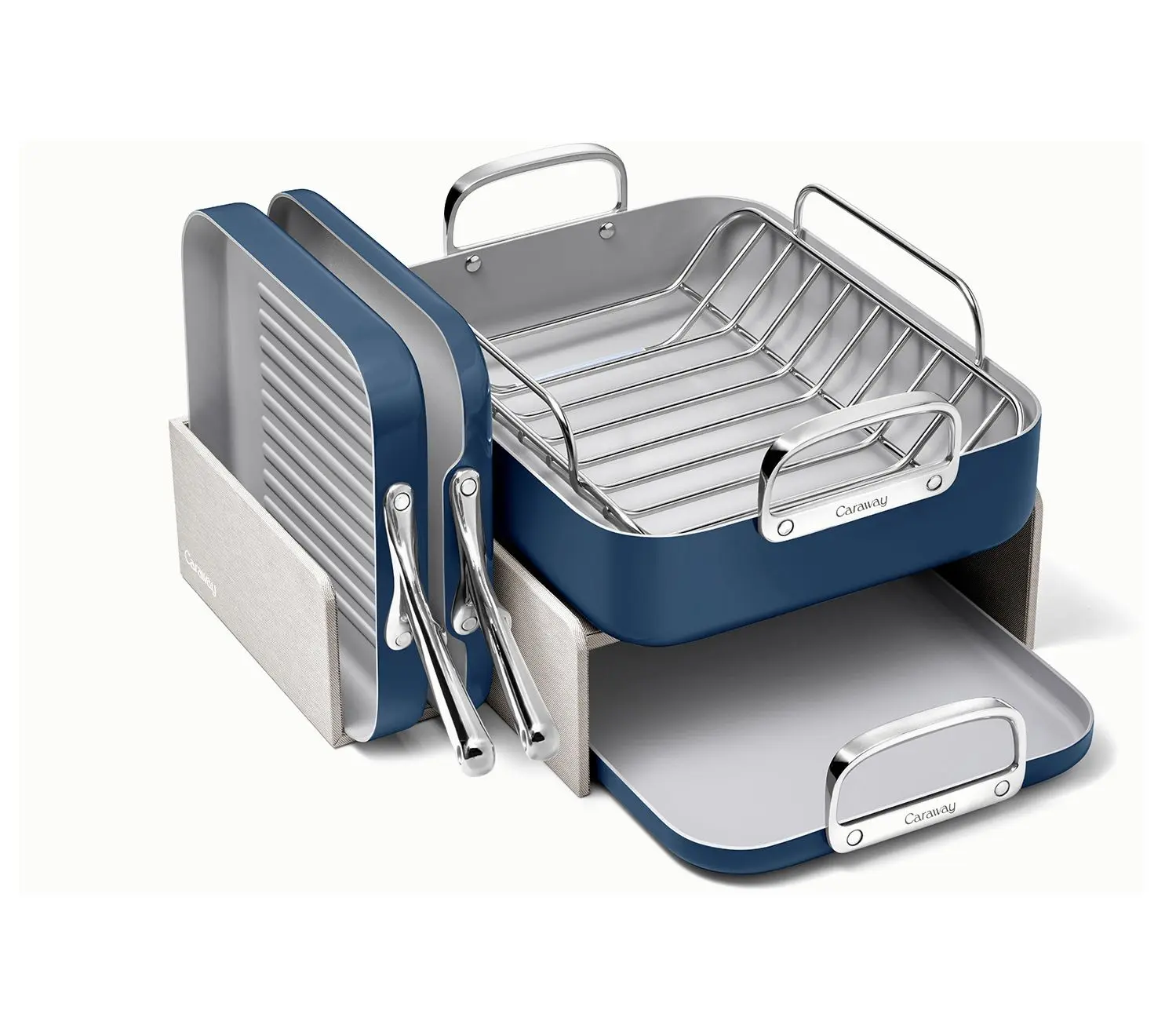Caraway Home 5pc Square Cookware Set Caraway Home 5pc Square Cookware Set