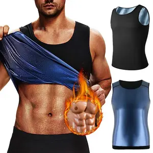 Compression Tank Top Vest Sports Body Shaper Vest for Workout Sportswear Sauna Effect Gym Trainging Shirts