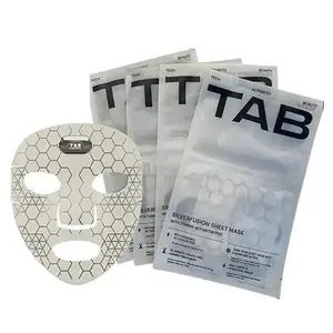 Tech Activated Beauty  4 Silverfusion Sheet Masks + Activator Pod - Anti Aging Serum for Skin Renewal, Plumps Fine Lines, Hydrating Skincare