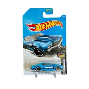 Hot Wheels ‘70 Chevy Chevelle Blue Nightburnerz 1:64 Diecast Car 310/365 7/10