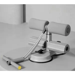 Powerful suction cup sit-up assistant, Sit Up Machine, Abdominal Workout Equipment, stable and non-slip, no installation required and height-adjustable, designed for home fitness, easily starting your indoor weight loss and body shaping journey.