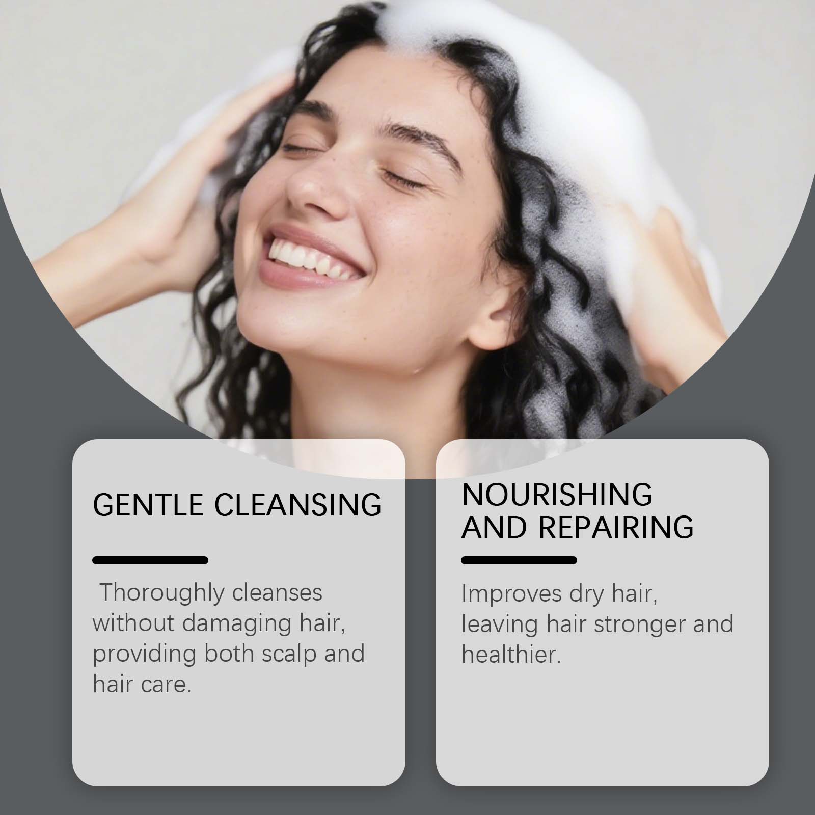 Hoegoa Rosemary Amino Acid Shampoo 100ml - Refreshing Gentle Cleansing Smooth Lustrous Rich Foam for Daily Care & Nourish