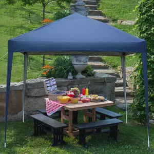 10x10ft  Pop Up Canopy, Portable Instant Canopy Tent with 4 SideWalls for Outdoor Events, Party, Wedding, Birthday,Graduation