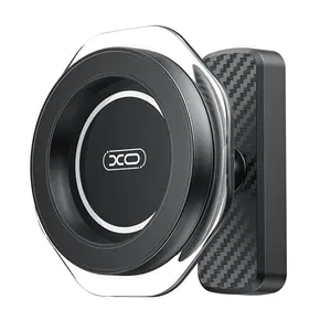 Portable Gym Magnetic Phone Holder with Magnet Base Attach to Metal Surface, 360° Adjustable Gym Phone Holder Magnet Mount  Compatible with Andriod Phone and iPhone 16/15/14/13/12, Perfect Gift for Men & Women