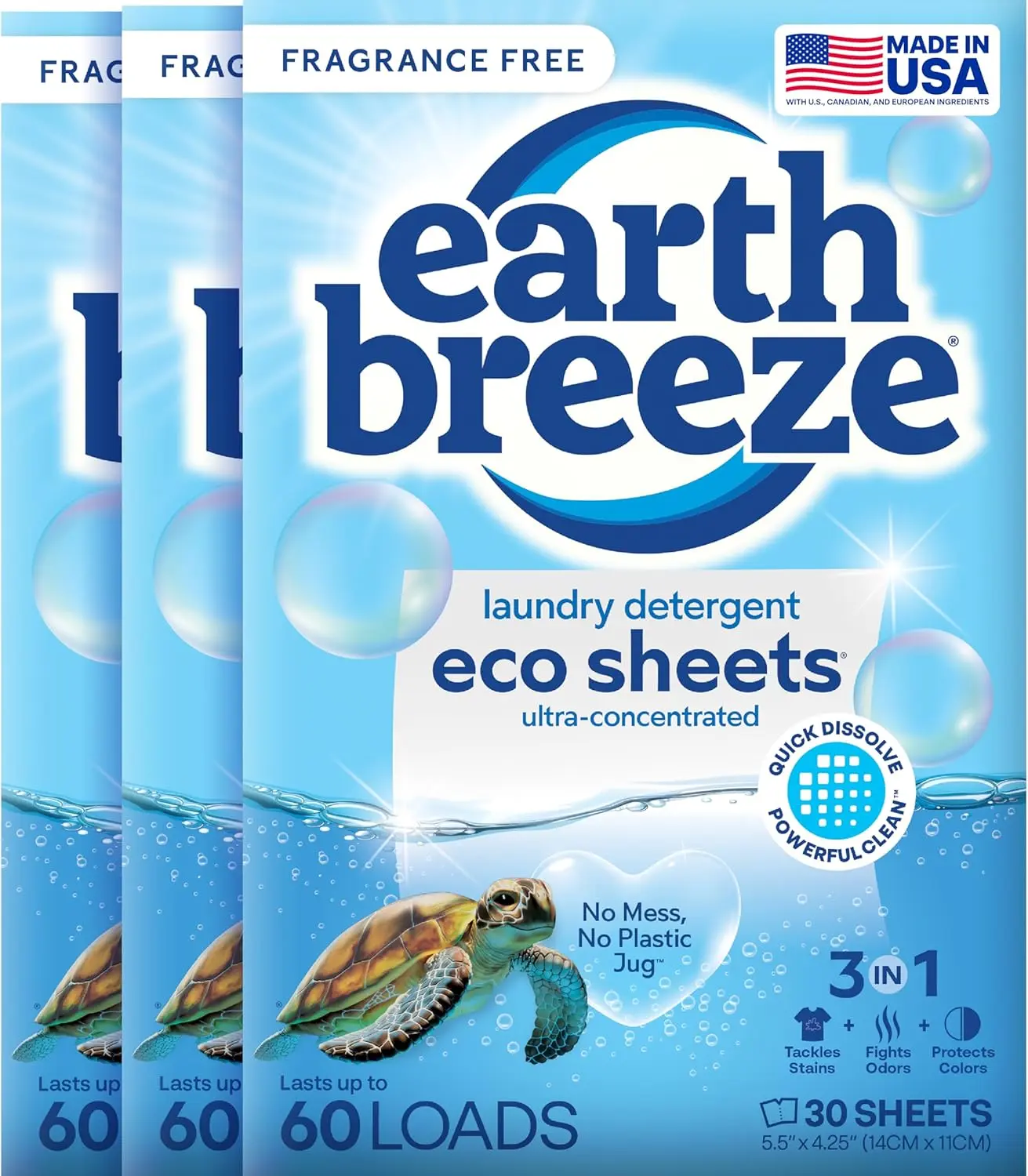 Fragrance Free, 3 Pack