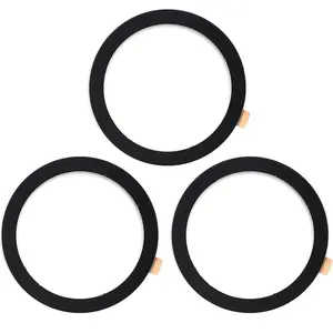 Universal Metal Ring Sticker 3Pcs for Magnetic Charger Compatible with iPhone/Samsung/Android All Cellphones, Smartphone, Magnetic Mount/Phone Holder Conversion Accessories