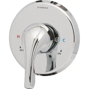 Symmons  Origins Shower Valve & Lever Trim, Polished Chrome