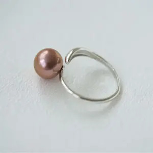 Purple Pearl Ring