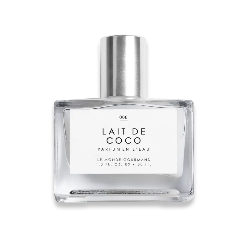 Le Monde Gourmand Lait de Coco Eau de Parfum 30mL | Creamy Coconut Vanilla Perfume with Bergamot + Vanilla Praline